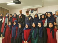  AFYONKARAHİSAR KIZ ANADOLU İMAM HATİP LİSESİ ÖĞRENCİLERİ BAŞKAN KUMARTAŞLI VE K
