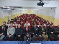 24.02.2025 DİNAR MEHMET ÇAVUŞ ANADOLU LİSESİNDE SÖYLEŞİMİZ: