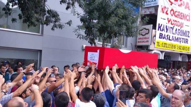 Şehidimiz Piyade Uzman Çavuş Kerim Üye Son Yolculuğuna Uğurlandı.                  