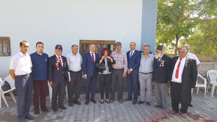 ÖMER HALİS DEMİR'İN BABA EVİNİ ZİYARET                  