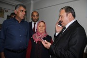 BAKAN VEYSEL EROĞLU ŞEHİT P.ER TAYFUR ÇANKAYA'NIN AİLESİNİ ZİYARET ETTİ.