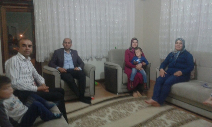 Başkan Kumartaşlı Her Fırsatta Üyelerini Ziyarete Devam Ediyor.                  