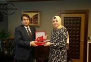 Şehit Yakınları ve Gazilerin sorunları Aile Bakanı'na iletildi..