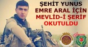 ŞEHİDİMİZ P.UZM.ONB.YUNUS EMRE ARAL DUALAR İLE ANILDI