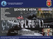 Çay MYO lunda “Şehidim’e Vefa…” ana temalı Seminer gerçekleştirilecektir.
