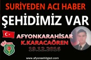 SURİYEDEN ACI HABER GELDİ ŞEHİDİMİZ VAR