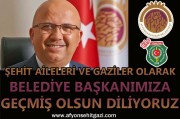 BELEDIYE BAŞKANIMIZA GEÇMİŞ OLSUN DİLİYORUZ 