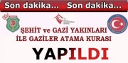 AFYONKARAHİSARLI İŞ ATAMASI YAPILAN ŞEHİT AİLESİ VE GAZİLERİMİZİN İSİM LİSTESİ