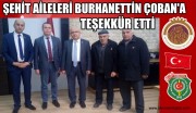 BAŞKAN ÇOBAN'A TEŞEKKÜR