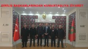 DİRİLİŞ BAŞKANLARINDAN KUMARTAŞLI'YA ZİYARET