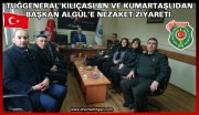 TUĞGENERAL KILIÇASLAN VE KUMARTAŞLIDAN BAŞKAN ALGÜL’E NEZAKET ZİYARETİ.