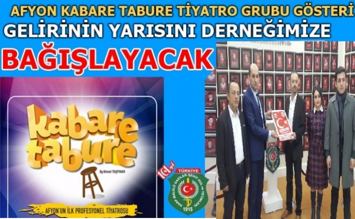 KABERE TABURE TİYATROSU DERNEĞİMİZİ ZİYARET ETTİ.                  