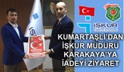 KUMARTAŞLI’DAN İŞKUR MÜDÜRÜ KARAKAYA’YA İADEYİ ZİYARET