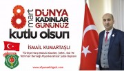 8 MART DÜNYA KADINLAR GÜNÜ MESAJI 