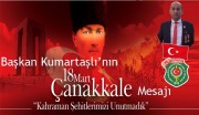 BAŞKAN KUMARTAŞLININ 18 MART MESAJI