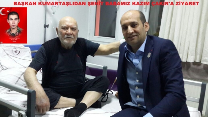 KUMARTAŞLI ŞEHİT BABAMIZI ZİYARET ETTİ....                  