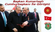 BAŞKAN KUMARTAŞLI CUMHURBAŞKANIMIZ İLE GÖRÜŞTÜ