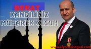 BAŞKAN KUMARTAŞLI’NIN BERAT KANDİLİ MESAJI