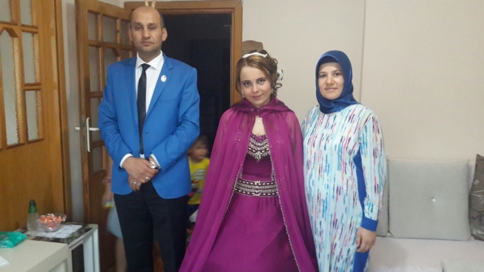 BAŞKAN KUMARTAŞLI MALÜL GAZİ MEHMET ÜRKÜT’ÜN KIZININ DÜĞÜNÜNE KATILDI                  