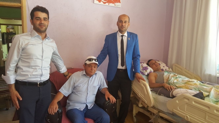 ÇAKICI GAZİSİ EVİNE DÖNDÜ                  