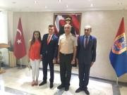 İL JANDARMA KOMUTANI J.KD.ALB.ORHAN SIRMA GAZİMİZE ROZETİNİ TAKDİM ETTİ.