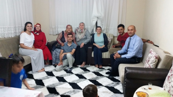 BAŞKAN KUMARTAŞLI’DAN ŞEHİT AİLEMİZE GEÇMİŞ OLSUN ZİYARETİ                  