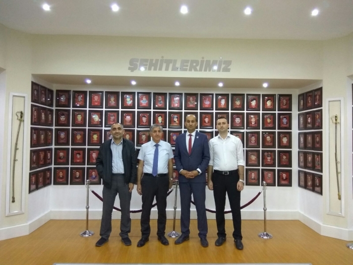 MEHMETÇİK VAKFINDAN BAŞKAN KUMARTAŞLIYA ZİYARET                  