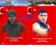 İKİ ŞEHİDİMİZ ÇAY AKKONAK VE SİANANPAŞA TAŞOLUK KASABASINDA DUALAR İLE ANILACAK