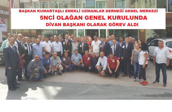 EMUZDER 5 NCİ GENEl KURULUNU YAPTI.                  