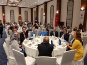 BAKAN EROĞLU VE VALİ TUTULMAZ ŞEHİT YAKINLARI VE GAZİLERİMİZLE YEMEKTE BİR ARAYA GELDİLER.