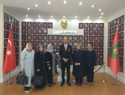 AK PARTİ KADIN KOLLARI BAŞKANI AV.FERDA ERTÜRK BAŞKAN KUMARTAŞLIYI ZİYARET ETTİ.