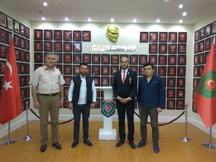 AFSU’DAN DERNEĞİMİZE 19 EYLÜL GAZİLER GÜNÜ ZİYARETİ.                  