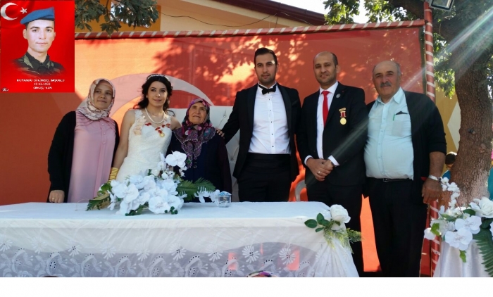 BAŞKAN KUMARTAŞLI ŞEHİT AİLEMİZİN DÜĞÜNÜ’NE KATILDI                  