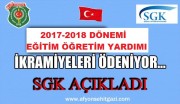 ŞEHİT GAZİ ÇOCUKLARI EĞİTİM ÖĞRETİM YARDIMLARI HESAPLARA YATIRILDI