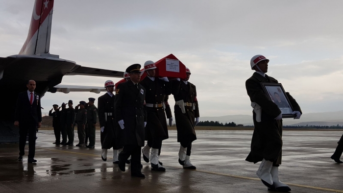 ŞEHİDİMİZ RAMAZAN BAĞLAN SON YOLCULUĞUNA UĞURLANDI.                  