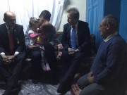 KOÇAK VE KUMARTAŞLI’DAN SİNANPAŞA İLÇEMİZDEKİ ŞEHİT AİLEMİZE ZİYARET