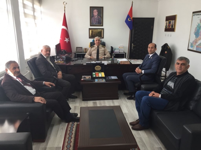 BAŞKAN KUMARTAŞLI’DAN İL JANDARMA KOMUTANINA ZİYARET                   