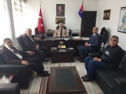 BAŞKAN KUMARTAŞLI’DAN İL JANDARMA KOMUTANINA ZİYARET 