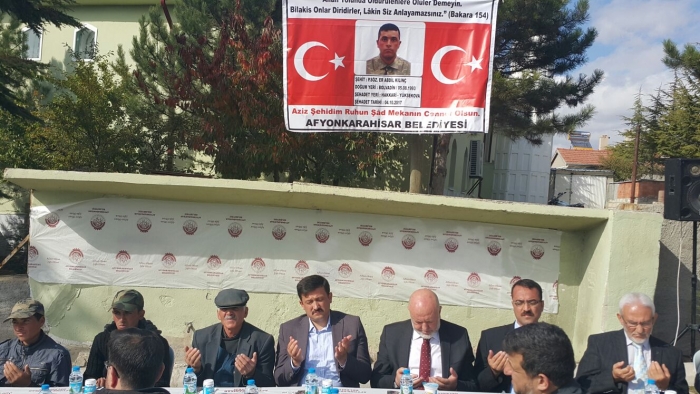 ŞEHİT ABDİL KILINÇ BİR KEZ DAHA RAHMETLE ANILDI                  