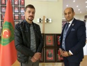 İHSANİYELİ GAZİMİZ P.SÖZ.ER MURAT ÇETİNKAYA DERNEĞİMİZİ ZİYARET ETTİ.