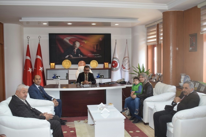 BAŞKAN KUMARTAŞLI’DAN CUMHURİYET BAŞSAVCISI MEHMET ÖZEL’E ZİYARET                  