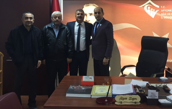 BAŞKAN KUMARTAŞLI’DAN ALPER MÜDÜRE VEDA                  