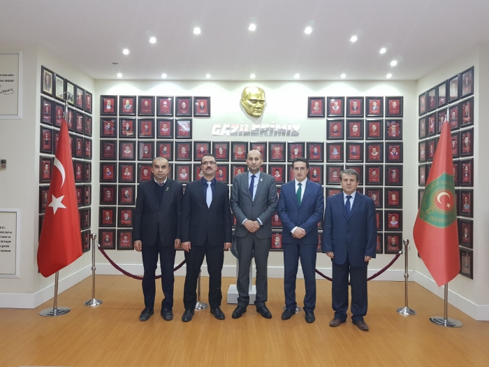 AFYON AİLE İL MÜDÜR VEKİLİ ZEKAİ İNAN’DAN BAŞKAN KUMARTAŞLI’YA ZİYARET.                  