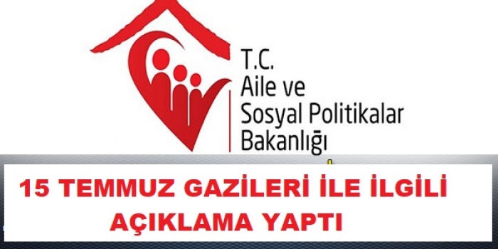 BAKANLIK’TAN SON GÜNLERDEKİ GAZİLER ARASINDAKİ AYRIMCILIK SÖYLENTİLERİNE AÇIKLAMA YAPILDI.                  