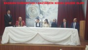BAŞKAN KUMARTAŞLI GAZİMİZİN NİKAH ŞAHİDİ OLDU.