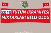 2018 YILI TÜTÜN İKRAMİYESİ MİKTARLARI SGK TARAFINDAN BELİRLENDİ.