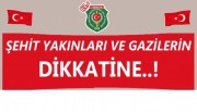 BAŞKAN KUMARTAŞLI; 5434/45 SK HAK ALAN ŞEHİT AİLESİ VE GAZİLERİMİZ HACCA GİDEBİLİR