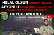 ŞEHİDİMİZ ÖMER BİLAL AKPINAR GÖZYAŞLARI İÇİNDE SON YOLCULUĞUNA UĞURLANDI