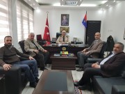 BAŞKAN KUMARTAŞLI İL JANDARMA KOMUTANI J.KD.ALB.ORHAN SIRMA’YI ZİYARET ETTİ.