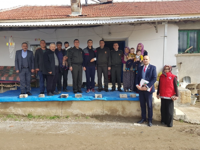 BAŞKAN KUMARTAŞLI VE ALB. SAĞDIÇ’TAN AFRİN GAZİLERİNE GEÇMİŞ OLSUN ZİYARETİ                  